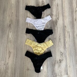 Hanky Panky Thong Bundle of 5 NWT
